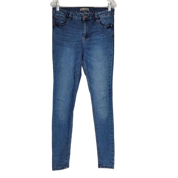 Denim Co Women's Skinny Jeans Size 8 Blue Cotton Blend Mid-Rise 30x31 - Picture 1 of 12